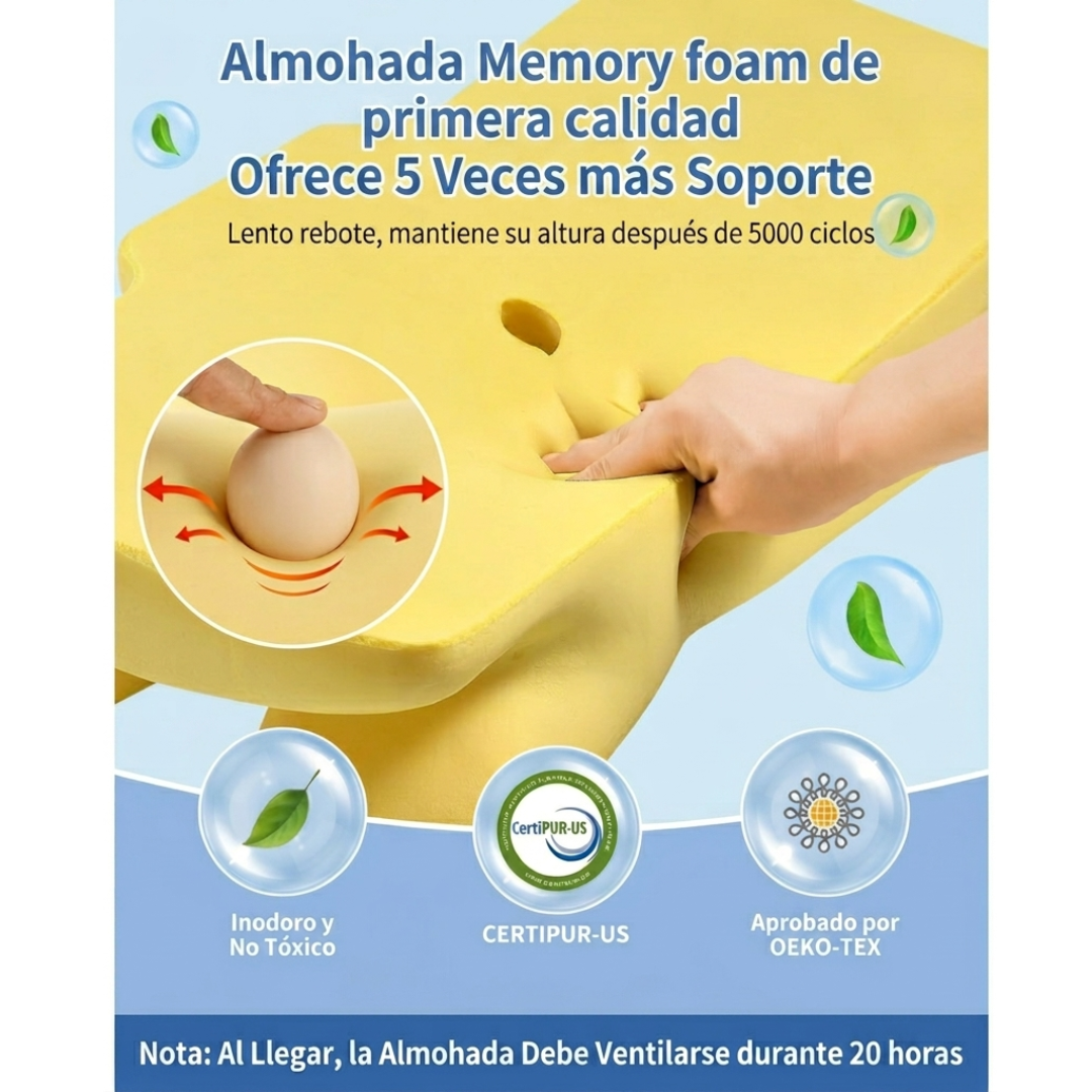 AuraSleep-Almohada antiestres.